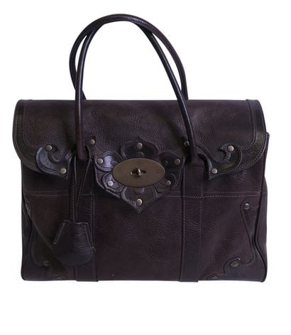 Tooled Bayswater, &pound;180, Handbags, Brown, Leather, Front view